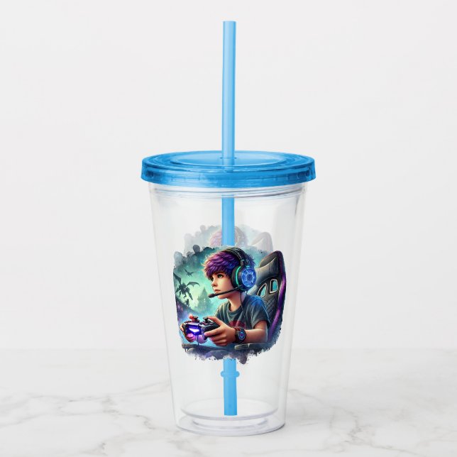Videospelare Take Away Mugg (Framsida)