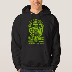 Videospelaren Älskare varje dag utan att spela vid Hoodie