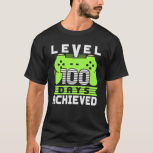 Videospelaren Student 100 dagslärare 100 dagar T Shirt