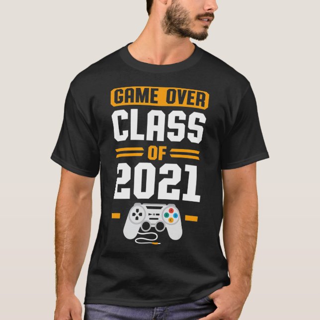 Videospelarens Studenten-spelspel över klass 20 T Shirt (Framsida)
