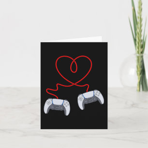 Videospelarstyrenheter Valentines day Heart Boys Kort