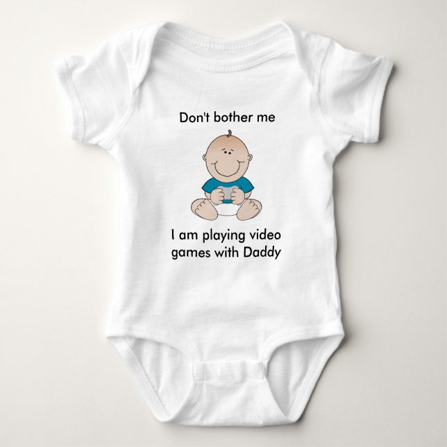 Videospelbaby T-shirt (Framsida)
