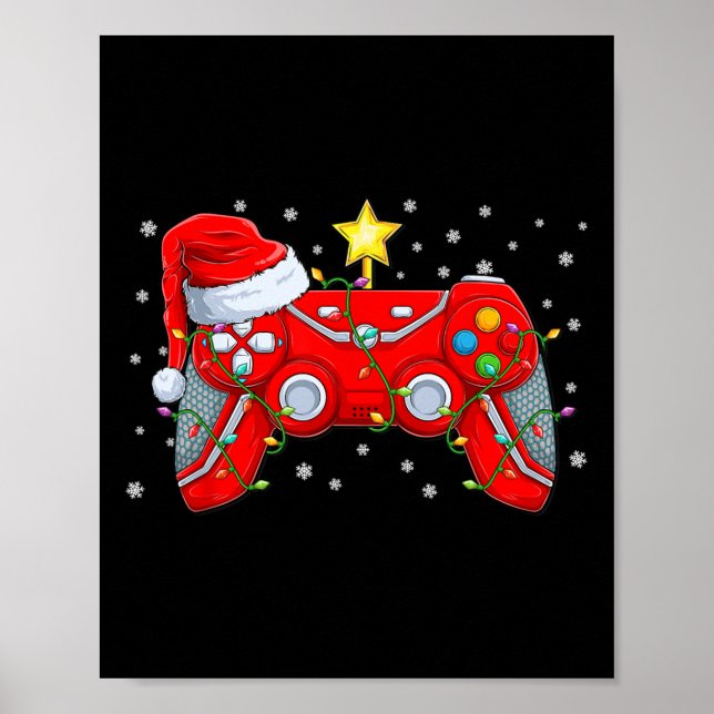 Videospelet Santa Hat G Poster (Framsidan)