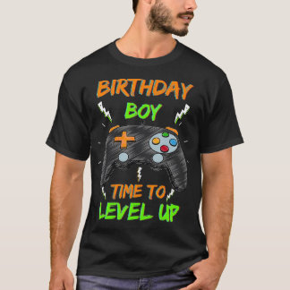 Videospelets födelsedag Tid för att jämna upp spel T Shirt