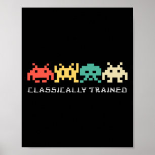 Videospelets Vintage Retro Gaming Arcade 80s 1 Poster