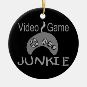 Videospelknarkare Julgransprydnad Keramik