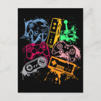 Videospelkonsolstyrenheter Retro 80:s 90:e båge