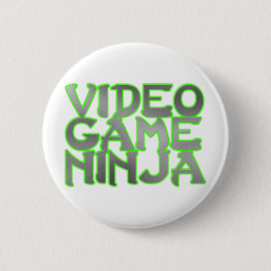 VIDEOSPELNINJA (grönt) Knapp
