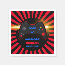 Videospelsdag Pappersservett