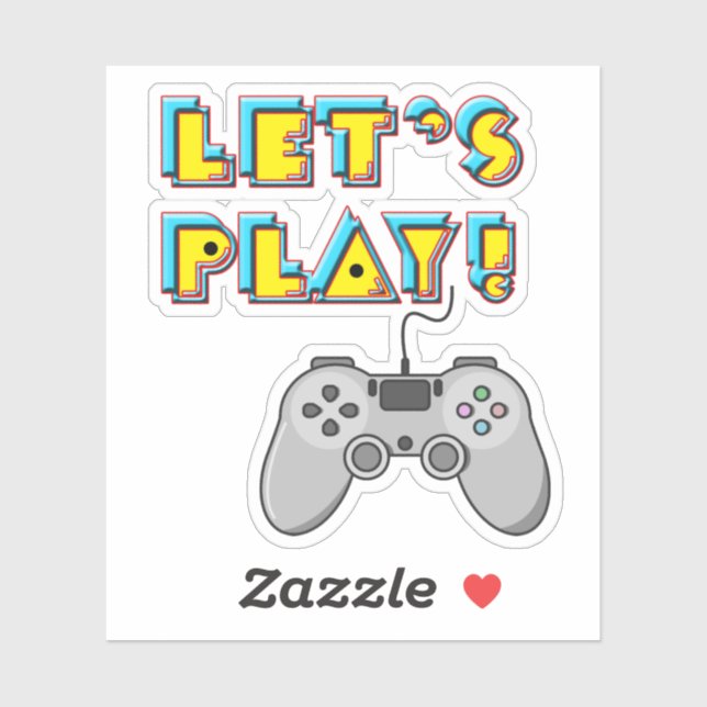 Videospelsdagen Klistermärken (Ark)