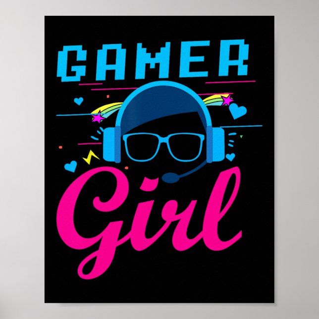 Videospelsgåvor för kvinnor i spel poster (Framsidan)