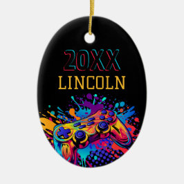 Videospelskontroll Julgransprydnad Keramik