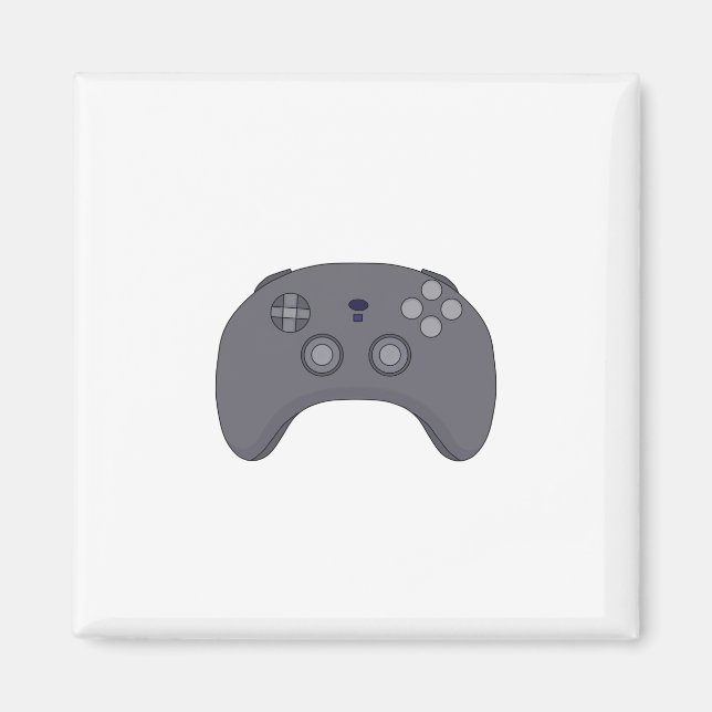 Videospelskontroll Magnet (Framsidan)