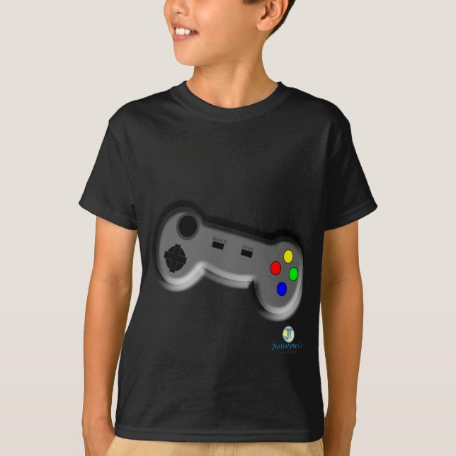 Videospelskontroll - skiva t-shirt (Framsida)