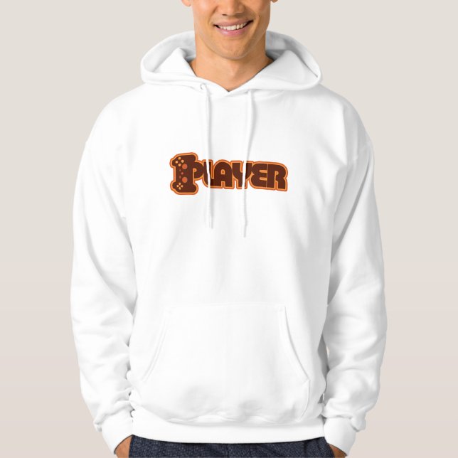 Videospelspelare Sweatshirt Med Luva (Framsida)