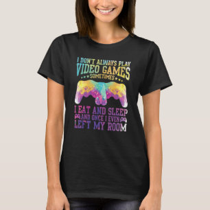 Videospelsspelarens Pun-textdesign T Shirt
