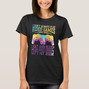 Videospelsspelarens Pun-textdesign T Shirt