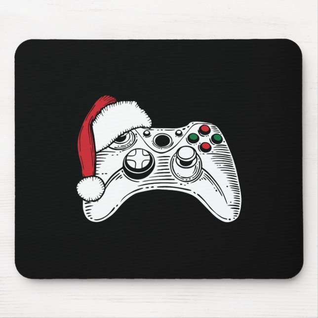 Videospelsstyrenheten Santa Hat-julspel X Musmatta (Framsidan)