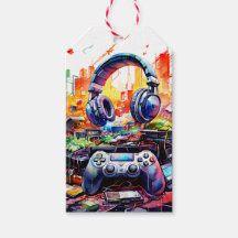 Videostyrenhet och hörlurar Boy's Birthday