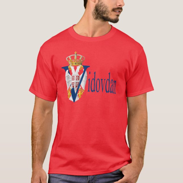 Vidovdan Tee Shirt (Framsida)