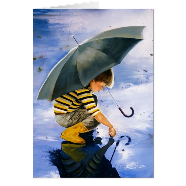 Vidrörning av Himlar Hälsningskort (Framsidan)