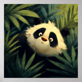 Vidsynta Pandalövspejare Poster