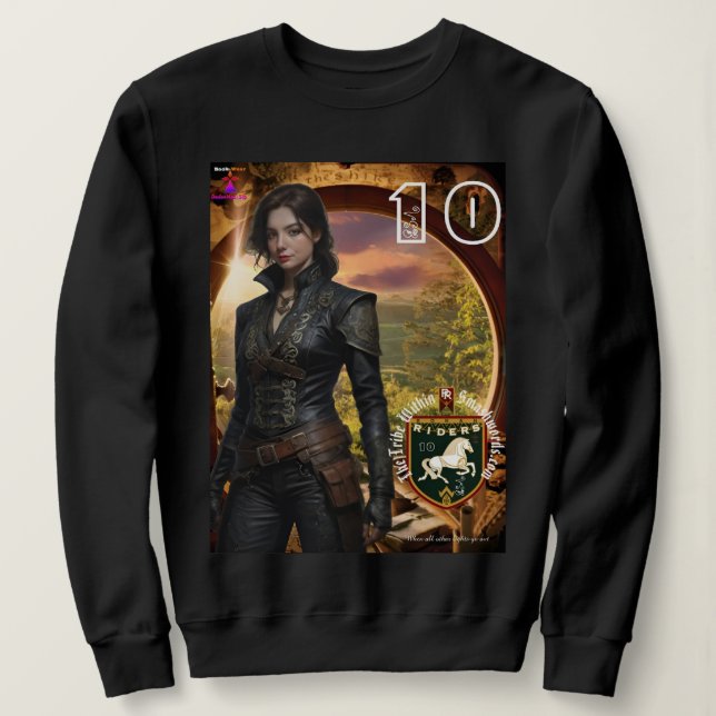 Vie B. Warrior BEST Sweatshirt T Shirt (Design framsida)