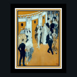 Vie Parisienne 1923 Art Deco Poster<br><div class="desc">1923 Vie Parisienne,  Art Deco,  Print of Theater Entry. 16 x 20 som visas här. Tillgängligt för andra alternativ och storlekar.</div>