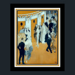 Vie Parisienne 1923 Art Deco Poster<br><div class="desc">1923 Vie Parisienne,  Art Deco,  Print of Theater Entry. 16 x 20 som visas här. Tillgängligt för andra alternativ och storlekar.</div>