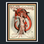Vie Parisienne Art Deco Cover Poster 16 x 20<br><div class="desc">Paris Life,  Art Deco,  tidskriften poster 16 x 20.</div>