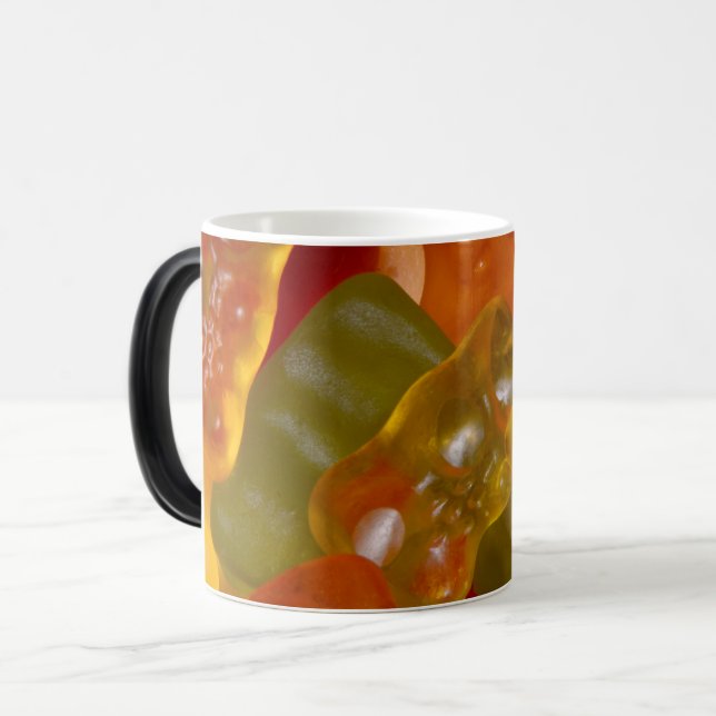Viele bunte Gummibärchen Coffee Mugg (Framsida vänster)