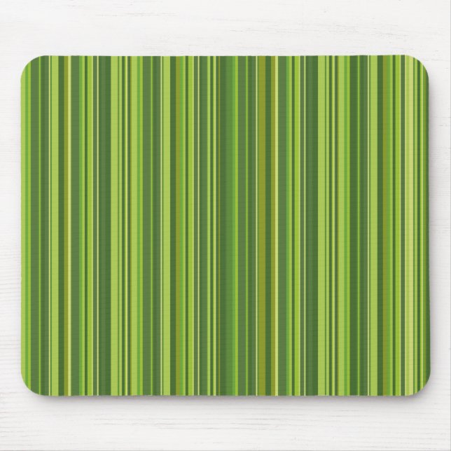 Viele bunte Streifen im grünen Muster Musmatta (Framsidan)
