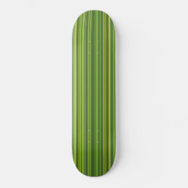 Viele bunte Streifen im grünen Muster Old School Skateboard Bräda 21,6 Cm