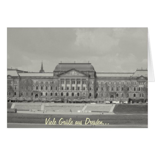 Viele Grüße aus Dresden... OBS Kort (Framsidan Horizontal)