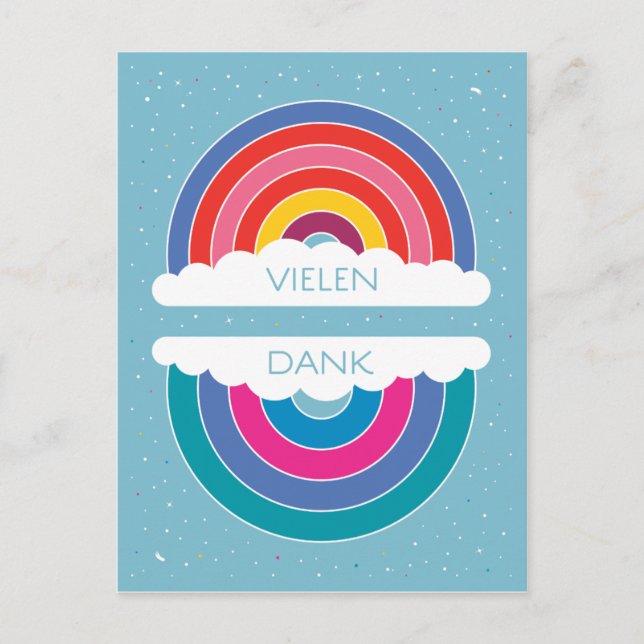 Vielen Dank Vykort (Framsida)