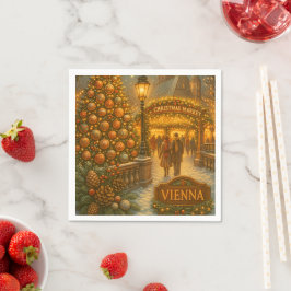 Vienna Christmas Market | Vintage Holiday Travel  Pappersservett