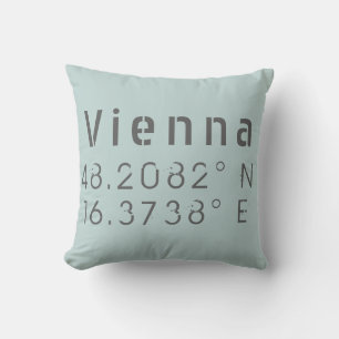 Vienna Latitud Longitud Kudde