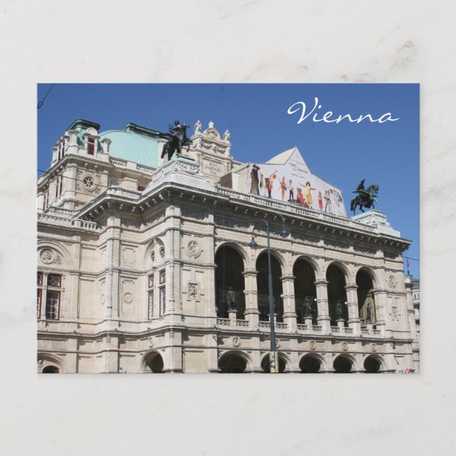 vienna opera vykort (Framsida)