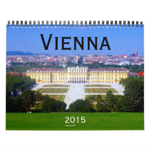 vienna Österrike 2015 Kalender