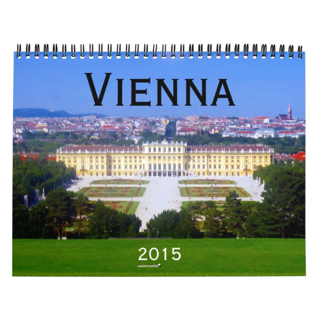 vienna Österrike 2015 Kalender (Omslag)