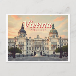 VIENNA ÖSTERRIKE VINTAGE VYKORT