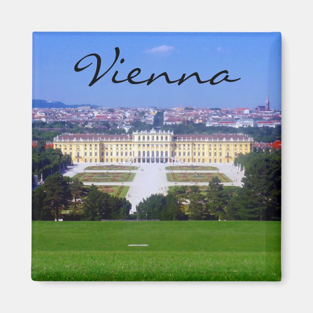 vienna schönbrunn magnet (Framsidan)