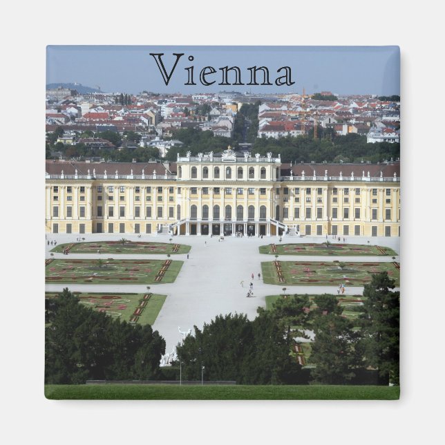 vienna schönbrunn magnet (Framsidan)