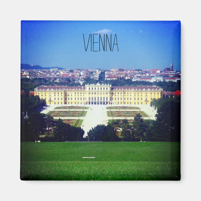 vienna schönbrunn palace magnet (Framsidan)