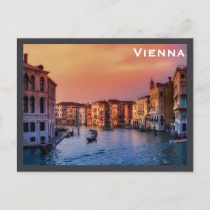 Vienna Vintage Turism Resor Tillägg Vykort