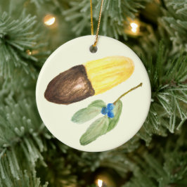 Viennese Finger Chocolate Biscuit jul Julgransprydnad Keramik