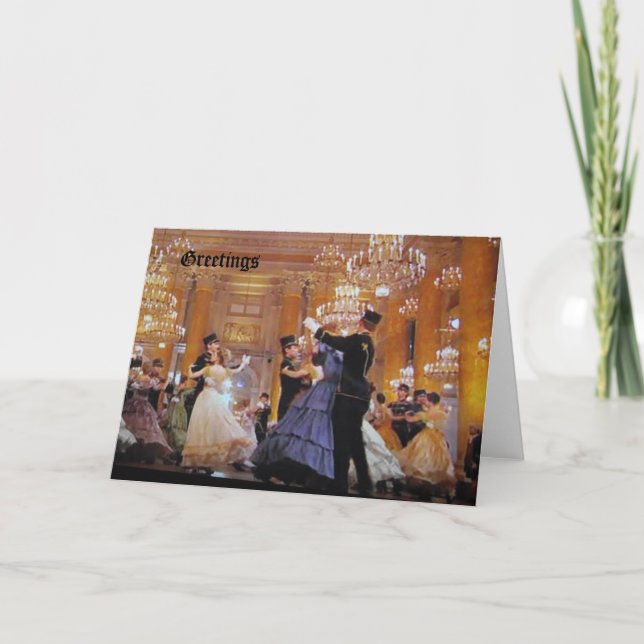 Viennese Waltz Kort (Framsida)