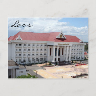 vientiane-arkitektur vykort