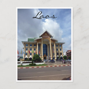 vientiane-arkitektur vykort