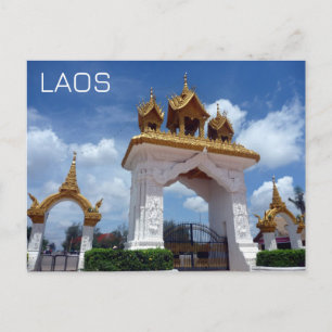 vientiane grind laos vykort